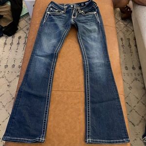Miss Me Jeans - like new boot cut, size 25!